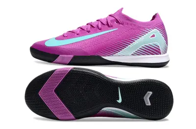 Nike Air Zoom Mercurial Vapor 16 Elite IC - Pink/Turquoise Splash/Deep Black