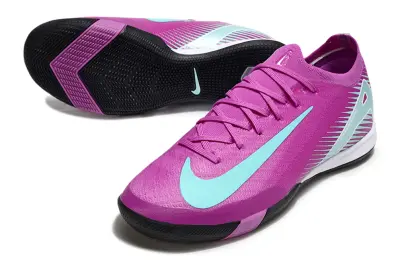 Nike Air Zoom Mercurial Vapor 16 Elite IC - Pink/Turquoise Splash/Deep Black