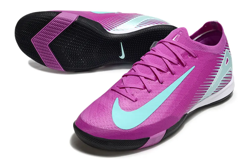 Nike Air Zoom Mercurial Vapor 16 Elite IC - Pink/Turquoise Splash/Deep Black
