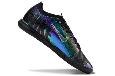 Nike Air Zoom Mercurial Vapor 16 Elite IC - Black/Iridescent Black/Iridescent Blue