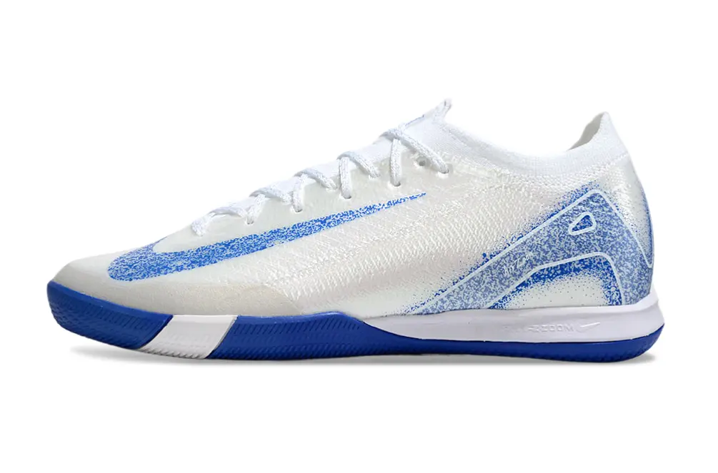 Nike Air Zoom Mercurial Vapor 16 Elite IC - White/Electric Blue/Frosted Blue