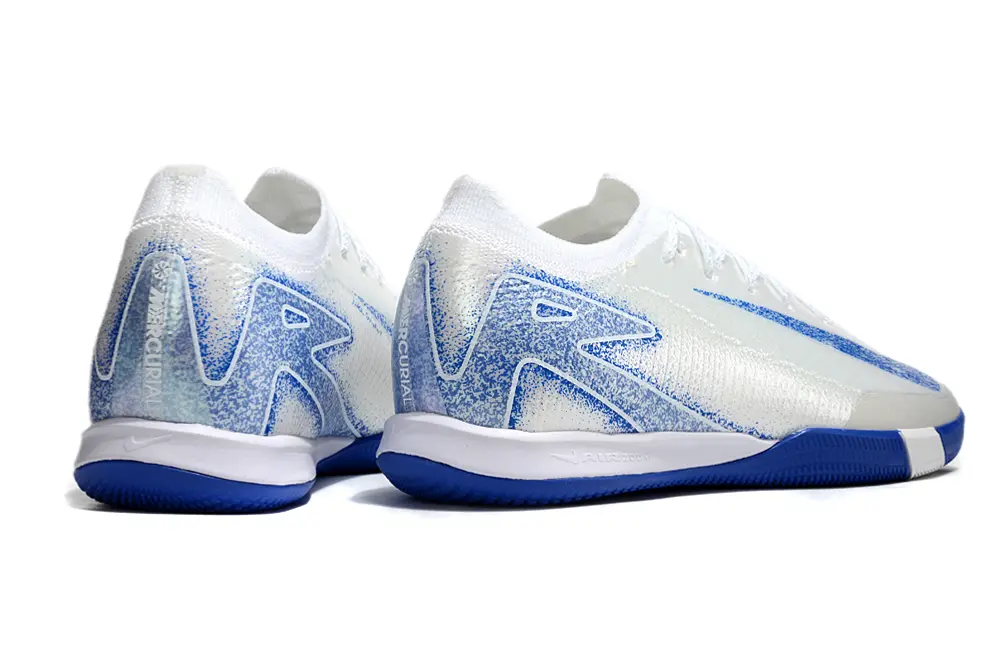 Nike Air Zoom Mercurial Vapor 16 Elite IC - White/Electric Blue/Frosted Blue