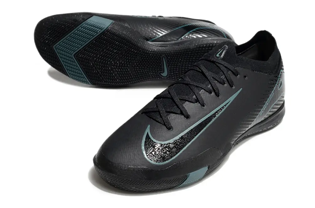 Nike Air Zoom Mercurial Vapor 16 Elite IC - Black/Teal Accent/Blackout