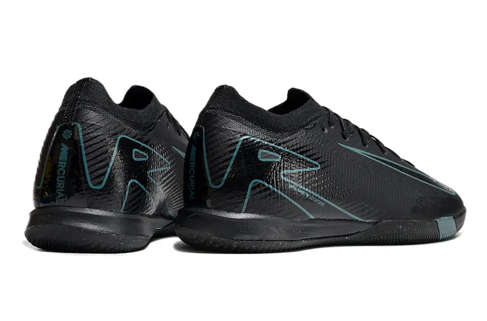 Nike Air Zoom Mercurial Vapor 16 Elite IC - Black/Teal Accent/Blackout