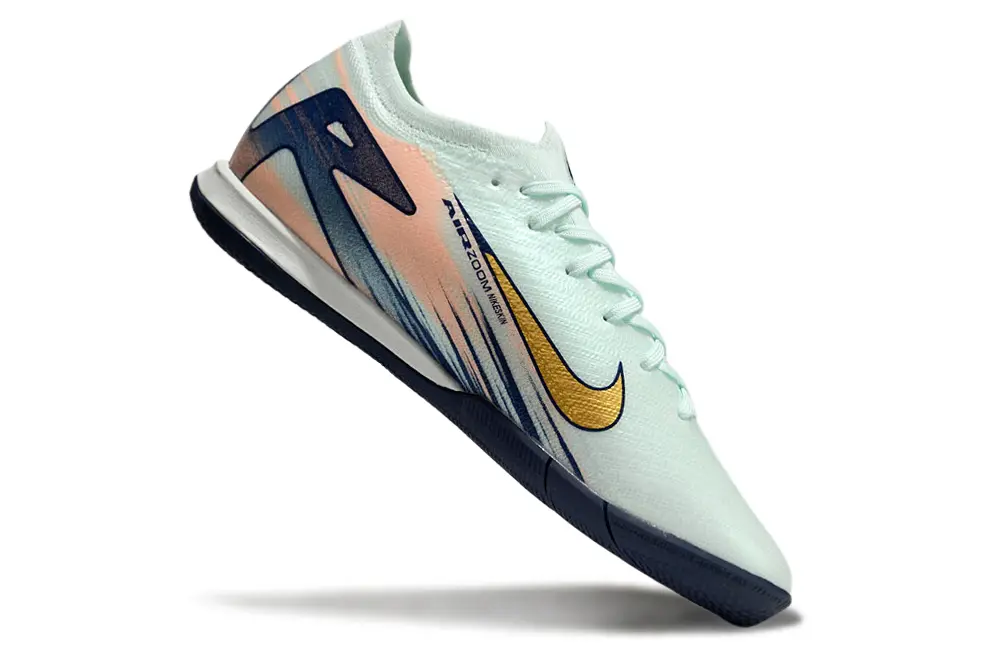 Nike Air Zoom Mercurial Vapor 16 Elite IC - Mint/Navy Blue/Peach