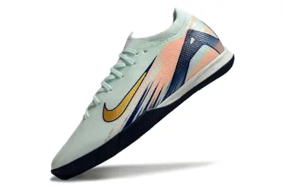 Nike Air Zoom Mercurial Vapor 16 Elite IC - Mint/Navy Blue/Peach