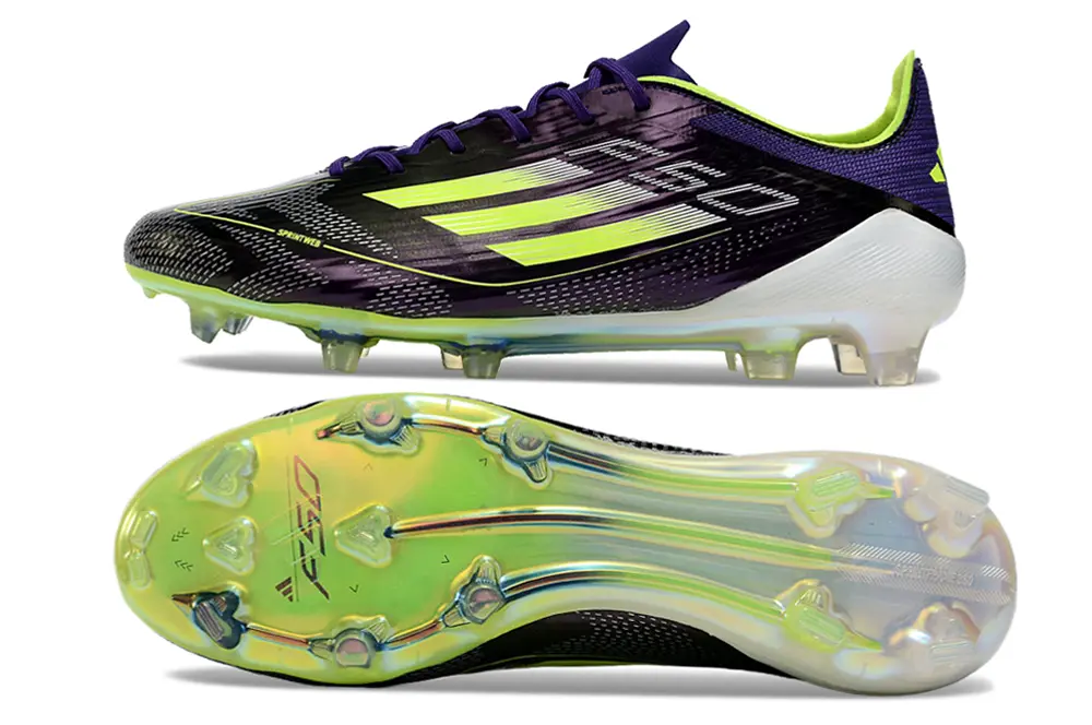 Adidas F50 Elite FG - Purple/Lime Green/Black