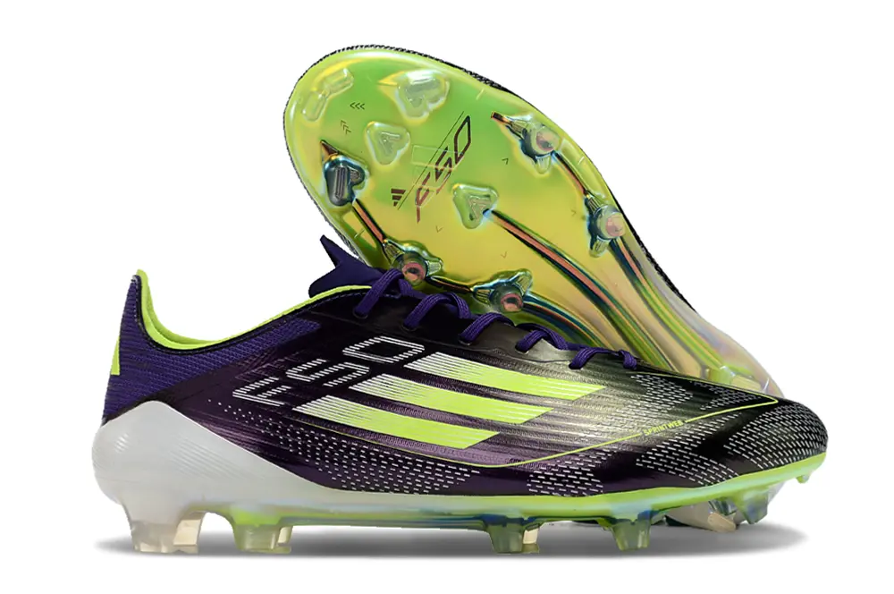 Adidas F50 Elite FG - Purple/Lime Green/Black