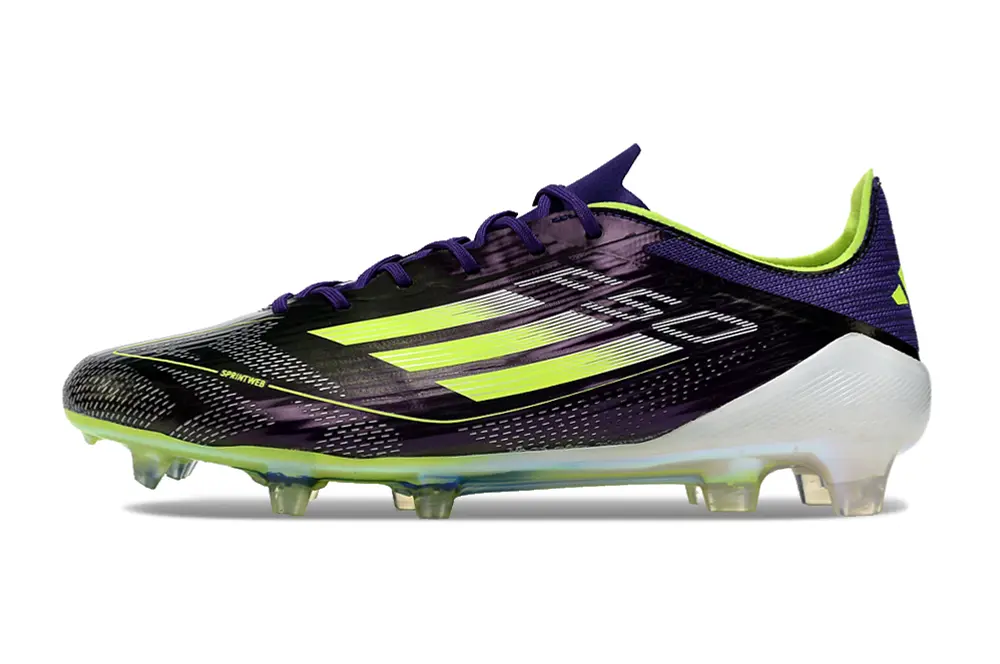 Adidas F50 Elite FG - Purple/Lime Green/Black