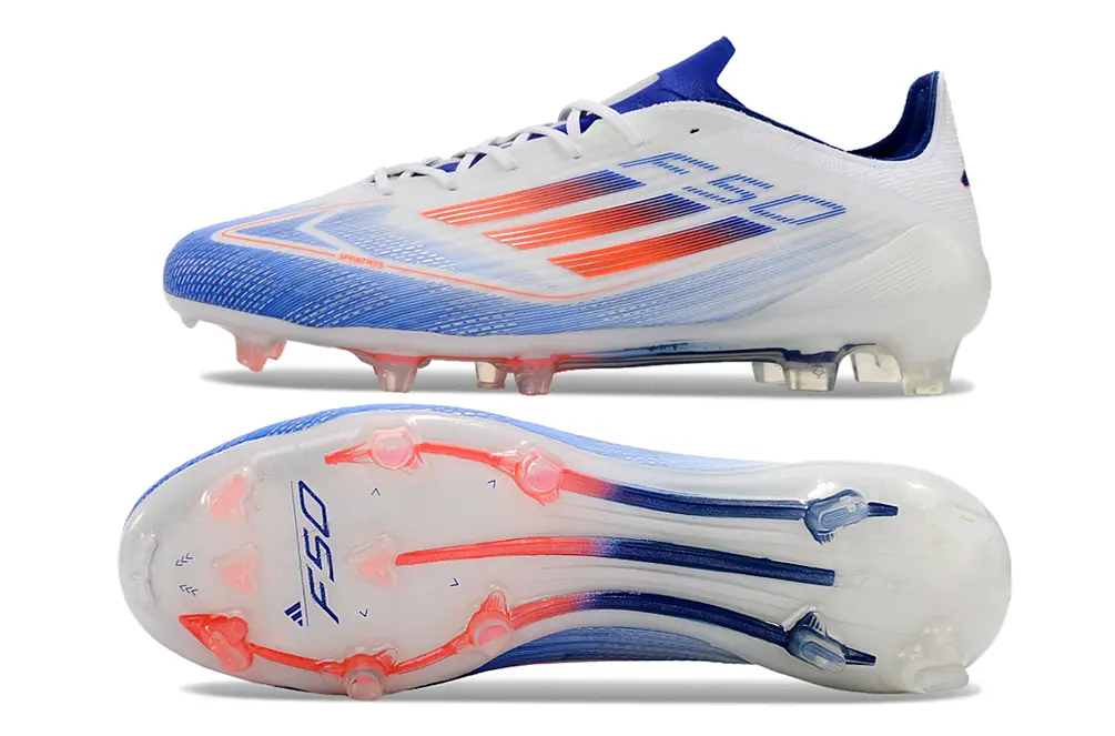 Adidas F50 Elite FG - Blue/Bright Cyan/Fiery Orange
