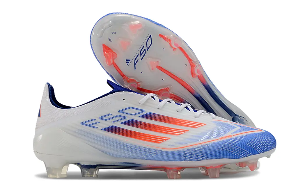 Adidas F50 Elite FG - Blue/Bright Cyan/Fiery Orange