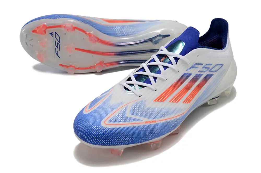 Adidas F50 Elite FG - Blue/Bright Cyan/Fiery Orange