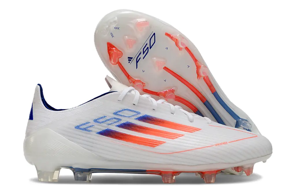 Adidas F50 Elite FG - White/Solar Red/Night Sky