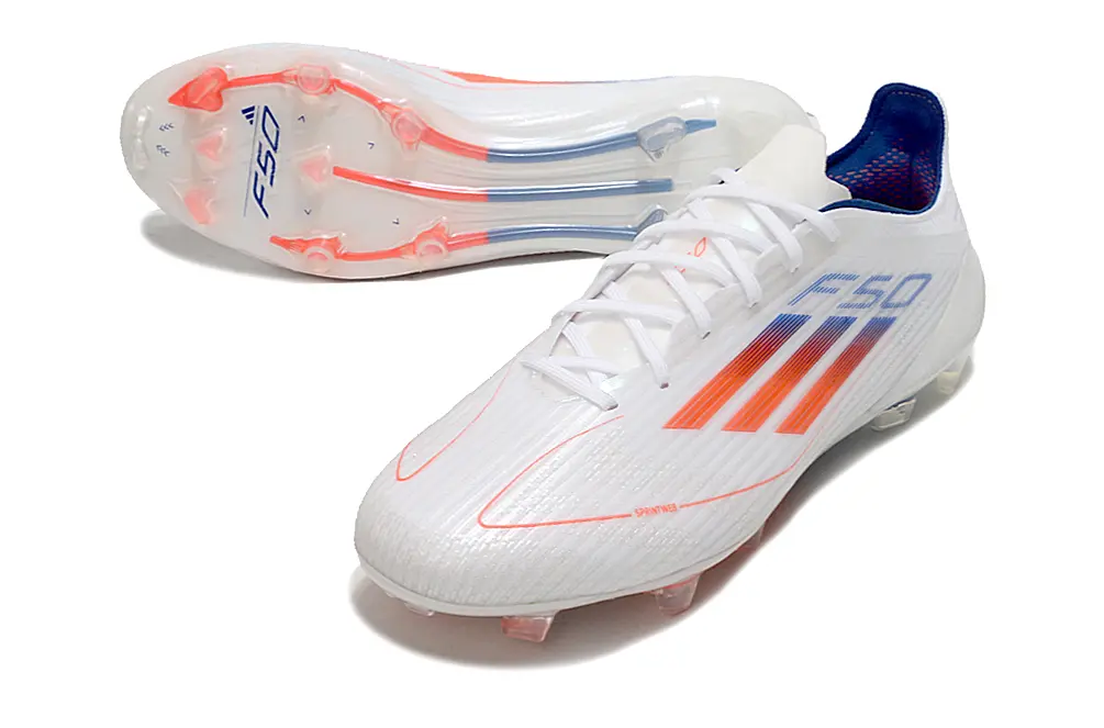 Adidas F50 Elite FG - White/Solar Red/Night Sky
