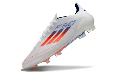 Adidas F50 Elite FG - White/Solar Red/Night Sky