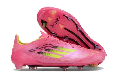 Adidas F50 Elite FG - Pink/Neon Yellow/Flashy Pink
