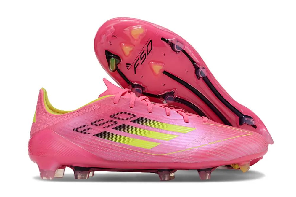 Adidas F50 Elite FG - Pink/Neon Yellow/Flashy Pink