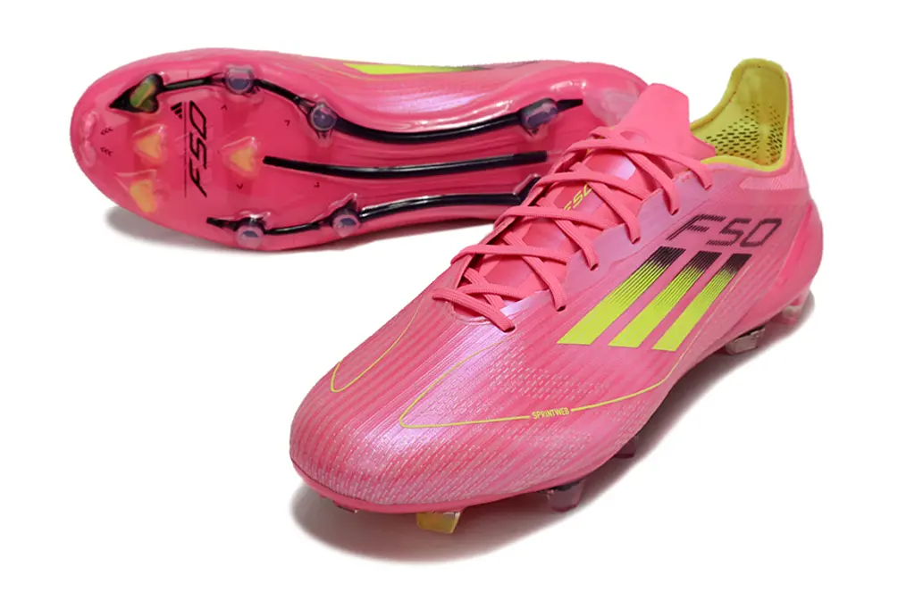 Adidas F50 Elite FG - Pink/Neon Yellow/Flashy Pink