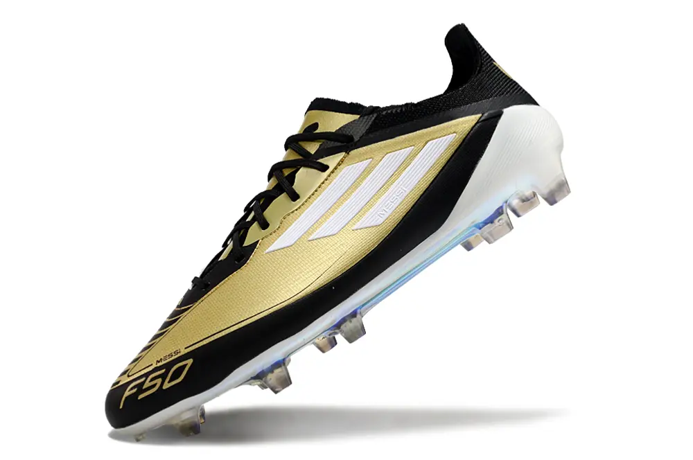 Messi x Adidas F50 Elite FG - Gold/Metallic Gold/Black