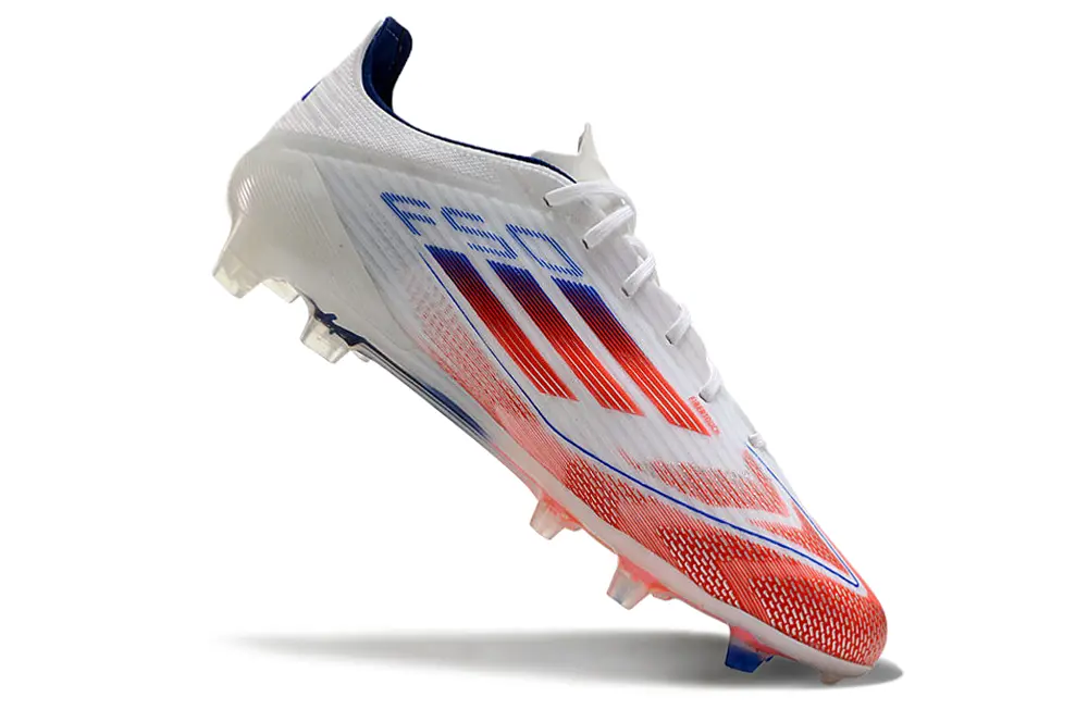 Adidas F50 Elite FG - White/Crimson Blaze/Deep Blue