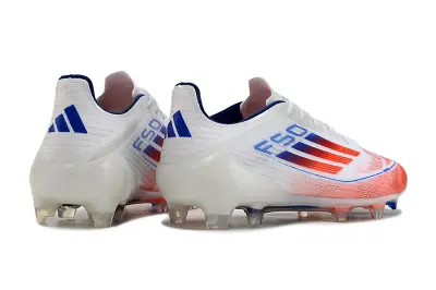 Adidas F50 Elite FG - White/Crimson Blaze/Deep Blue