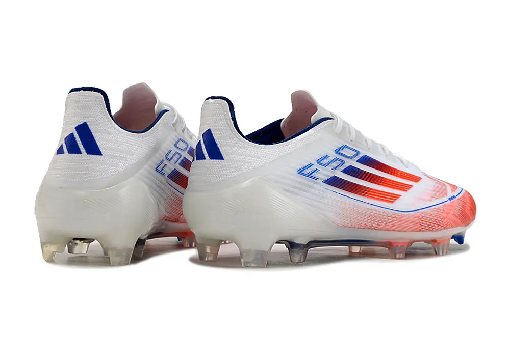 Adidas F50 Elite FG - White/Crimson Blaze/Deep Blue