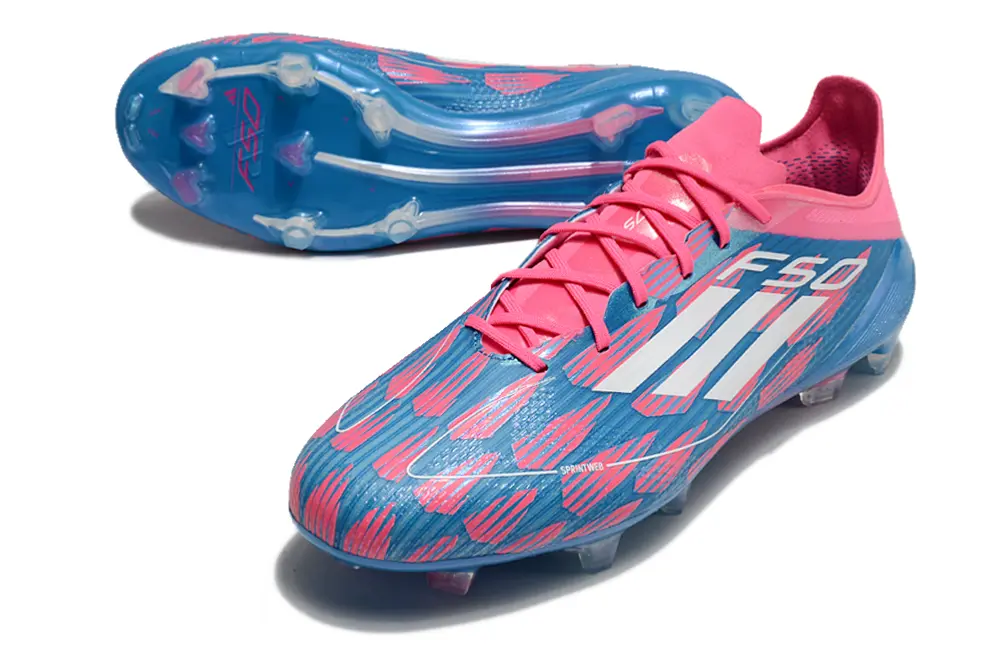 Adidas F50 Elite FG - Blue/Electric Blue/Fuchsia Pink