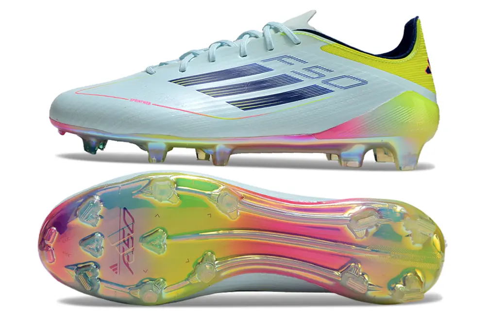 Adidas F50 Elite FG - Blue/Iridescent Splash/Electric Yellow