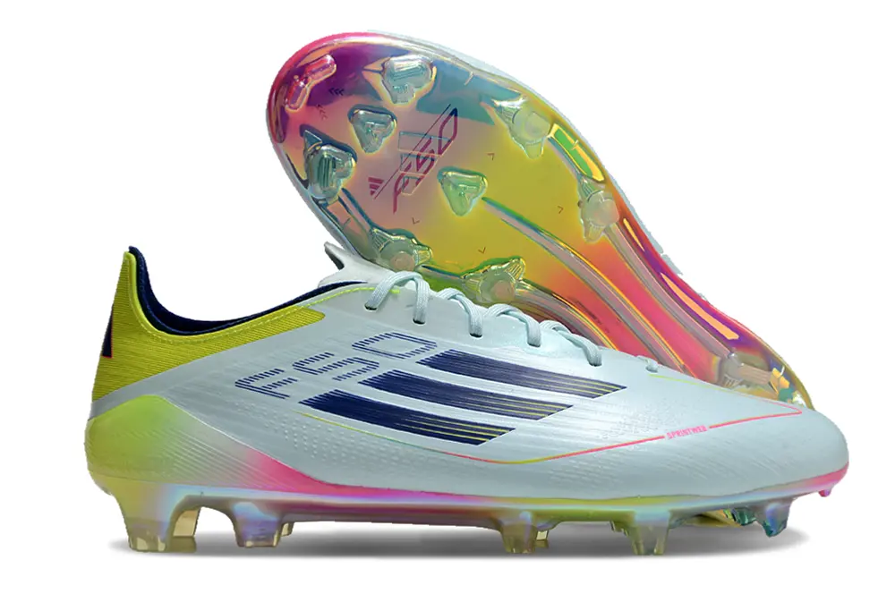 Adidas F50 Elite FG - Blue/Iridescent Splash/Electric Yellow