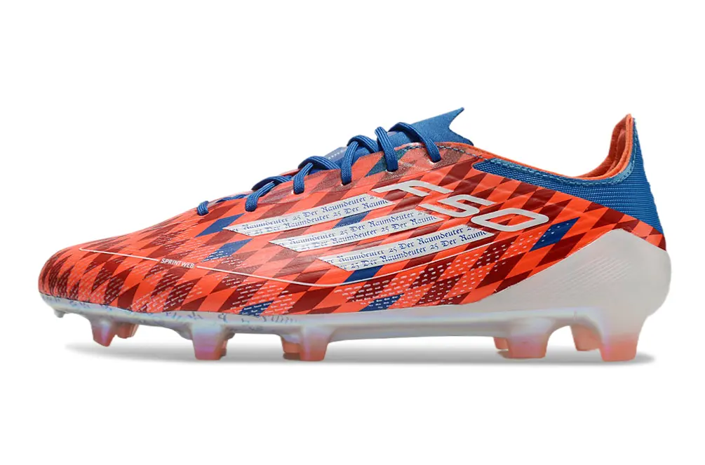 Thomas Müller x Adidas F50 Elite FG - Red/Vibrant Coral/Sky Blue