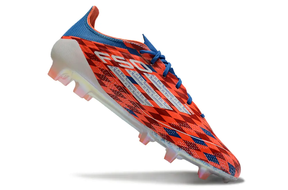 Thomas Müller x Adidas F50 Elite FG - Red/Vibrant Coral/Sky Blue
