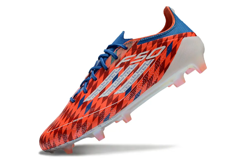 Thomas Müller x Adidas F50 Elite FG - Red/Vibrant Coral/Sky Blue