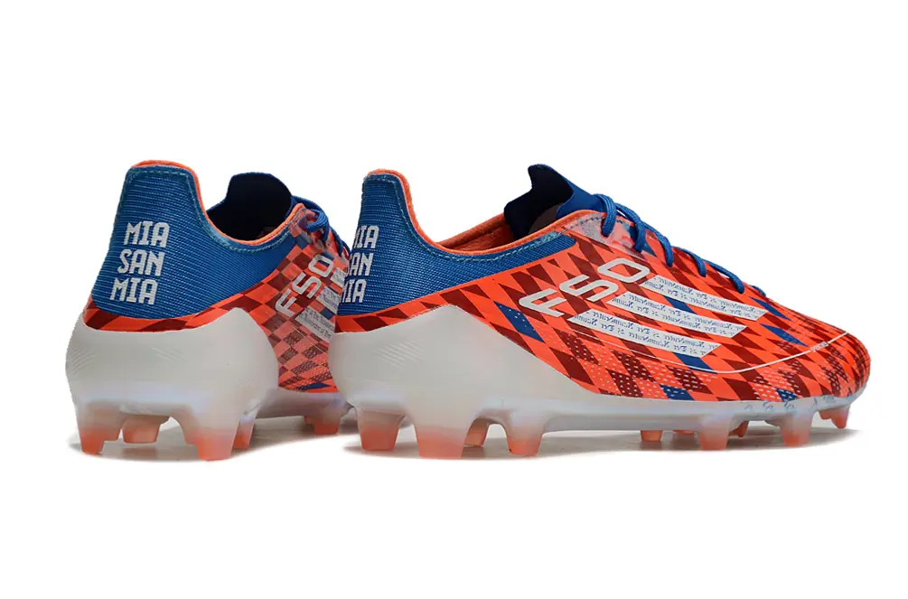 Thomas Müller x Adidas F50 Elite FG - Red/Vibrant Coral/Sky Blue