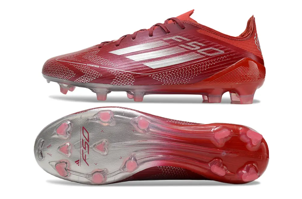 Adidas F50 Elite FG - Red/Crimson Blaze/Steel Gray
