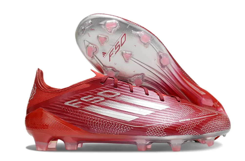 Adidas F50 Elite FG - Red/Crimson Blaze/Steel Gray