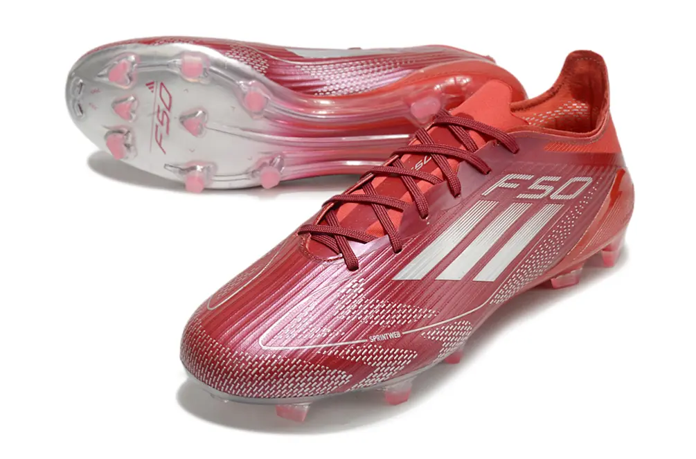 Adidas F50 Elite FG - Red/Crimson Blaze/Steel Gray