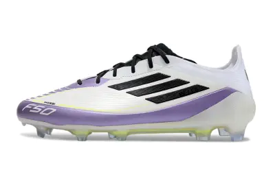 Messi x Adidas F50 Elite FG - White/Electric Purple/Black