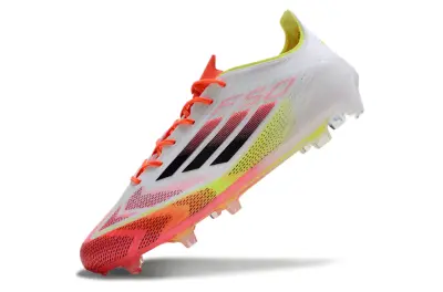 Adidas F50 Elite FG - White/Neon Pink/Highlighter Yellow