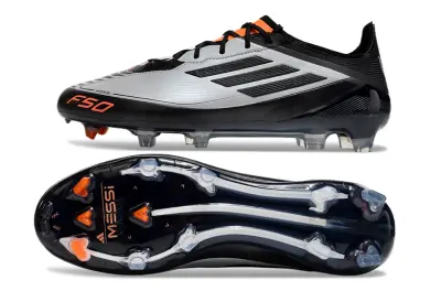 Messi x Adidas F50 Elite FG - Black/Silver/Orange