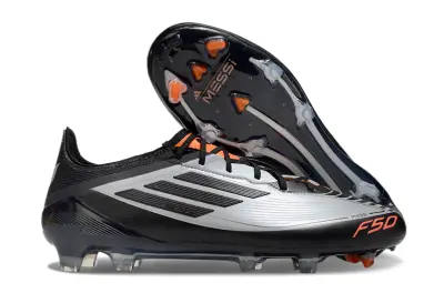 Messi x Adidas F50 Elite FG - Black/Silver/Orange