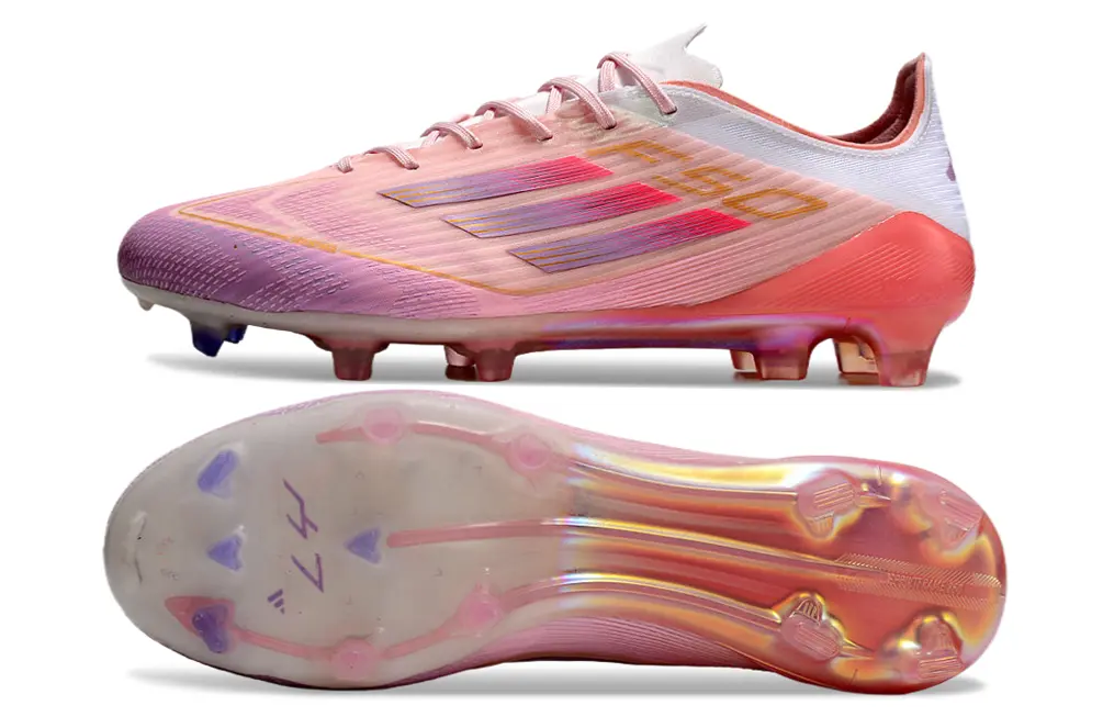 Lamine Yamal x Adidas F50 Elite FG - Pink/Gradient Pink/White