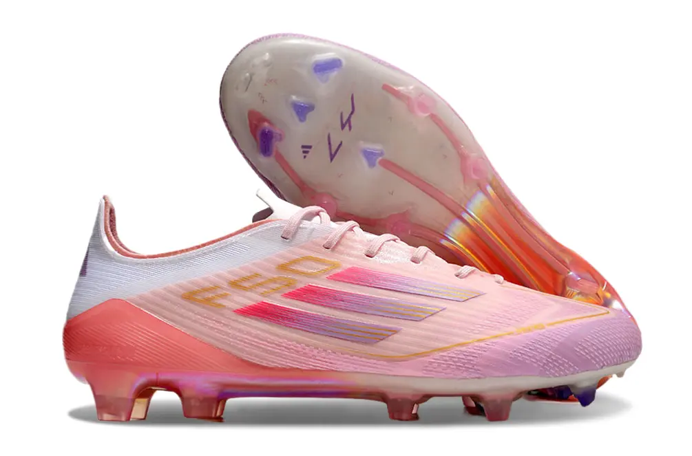 Lamine Yamal x Adidas F50 Elite FG - Pink/Gradient Pink/White