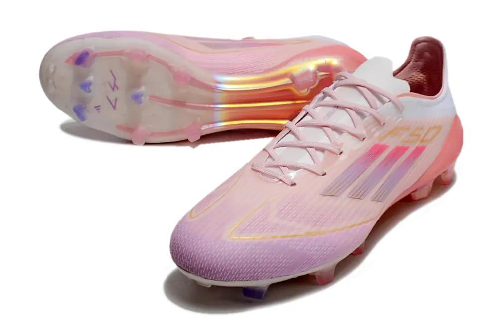Lamine Yamal x Adidas F50 Elite FG - Pink/Gradient Pink/White