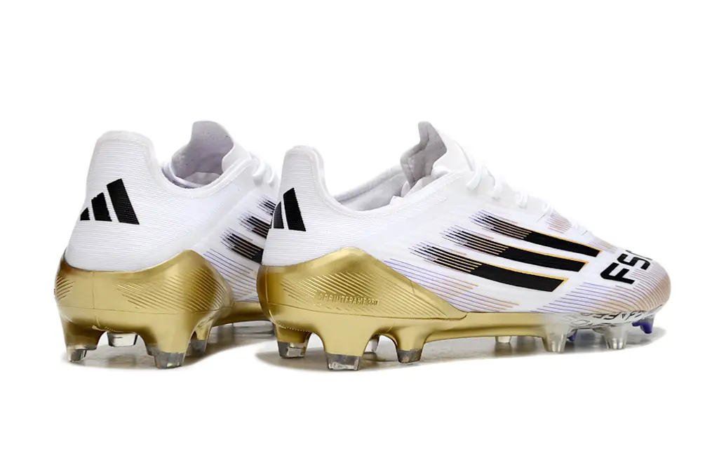 Adidas F50 Elite FG - White/Gold/Black