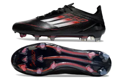 Adidas F50 Elite FG - Black/Crimson Red/White