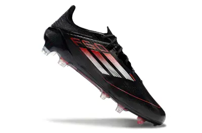 Adidas F50 Elite FG - Black/Crimson Red/White