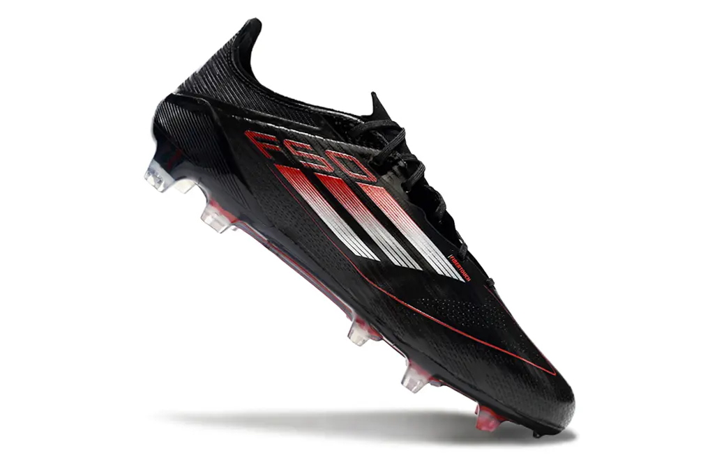 Adidas F50 Elite FG - Black/Crimson Red/White