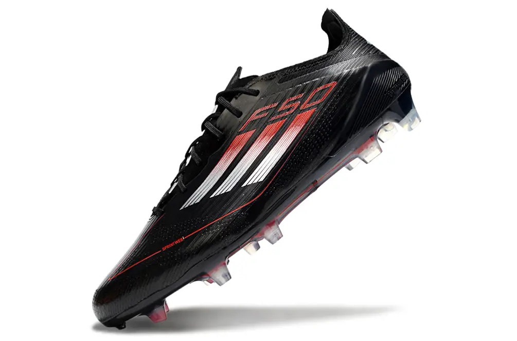 Adidas F50 Elite FG - Black/Crimson Red/White