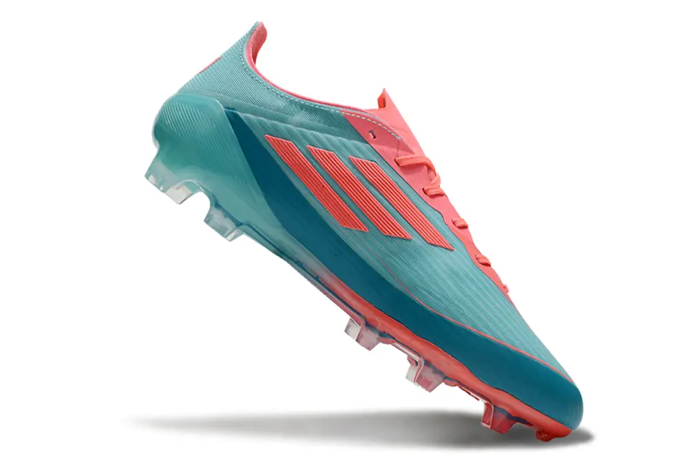 Messi x Adidas F50 Elite FG - Teal/Coral Crush/Sky Blue