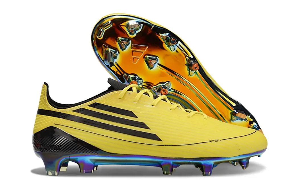 Adidas F50 Elite Adizero FG - Yellow/Electric Yellow/Rainbow Shine